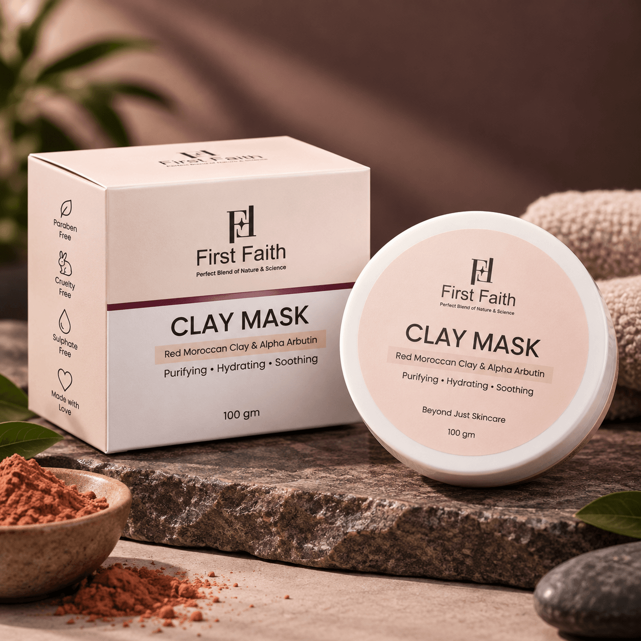 First Faith Clay Mask