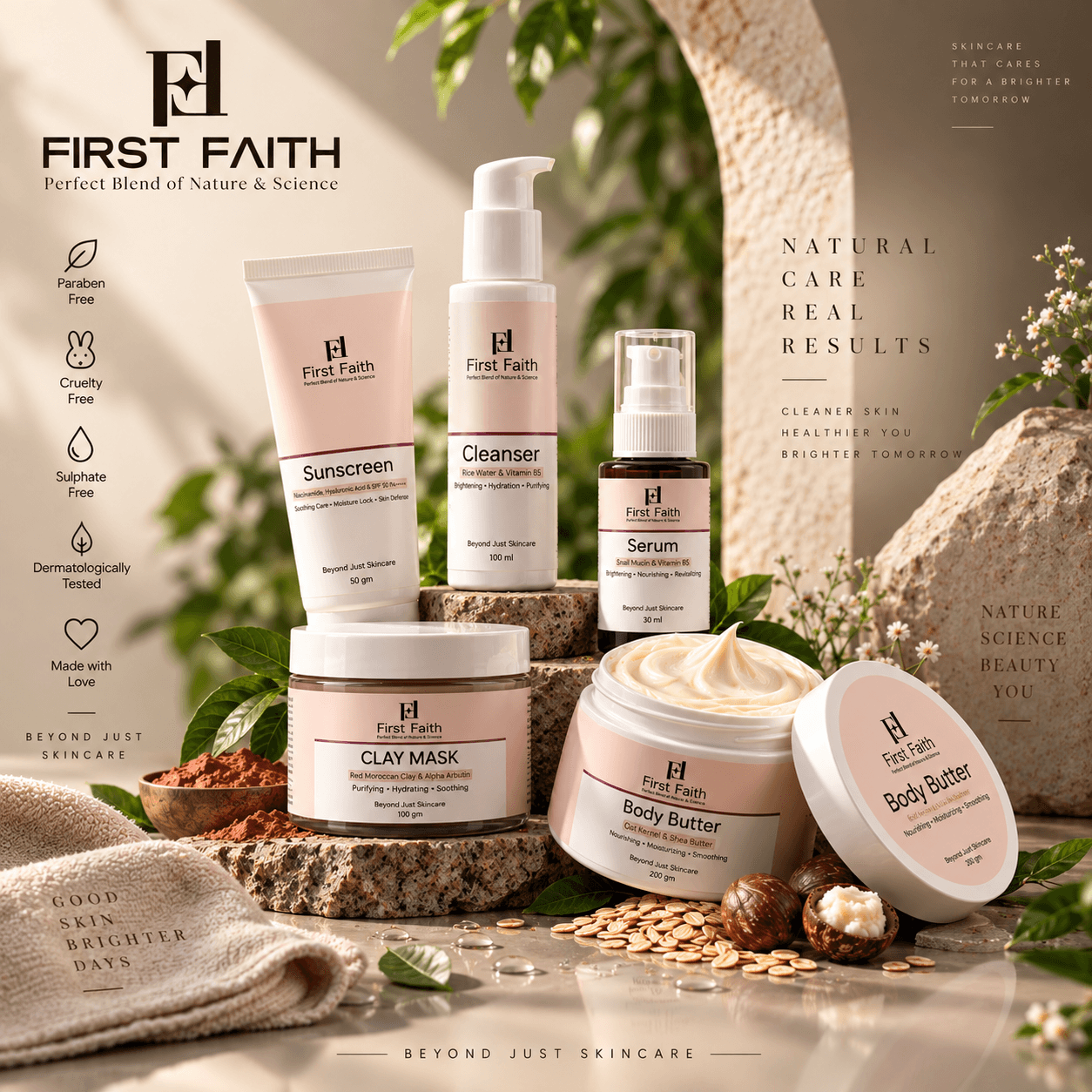First Faith skincare ritual